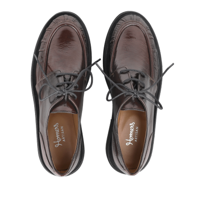Homers 22281 SIENA- Z Schnürschuhe in braun