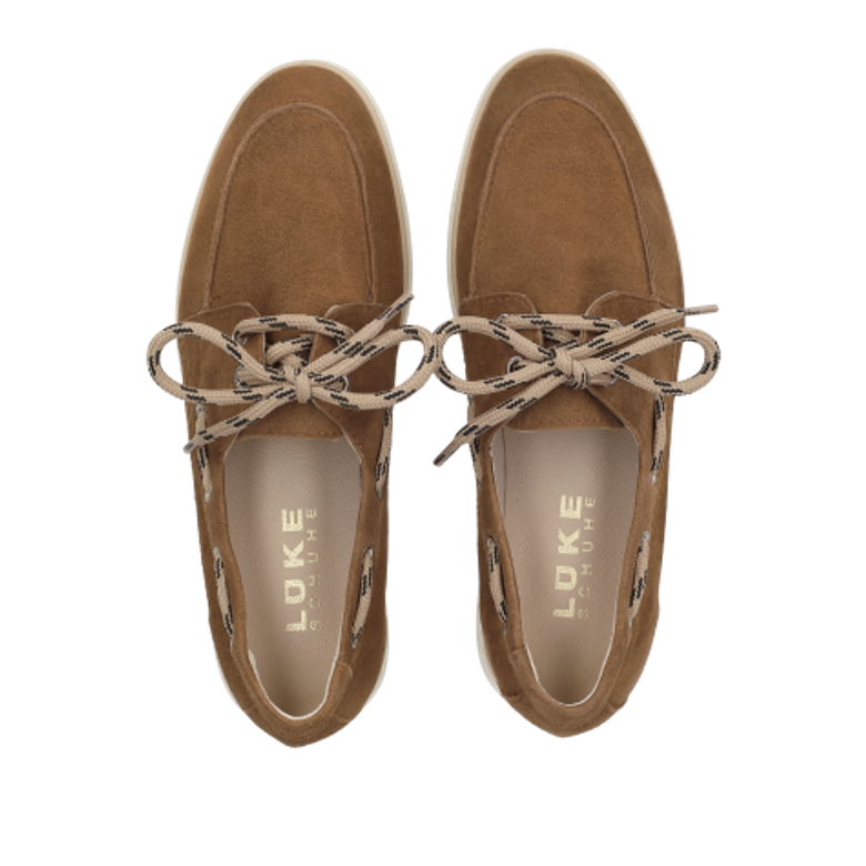 Lüke shoes SIDNEY LEGNO lace-up shoes in brown