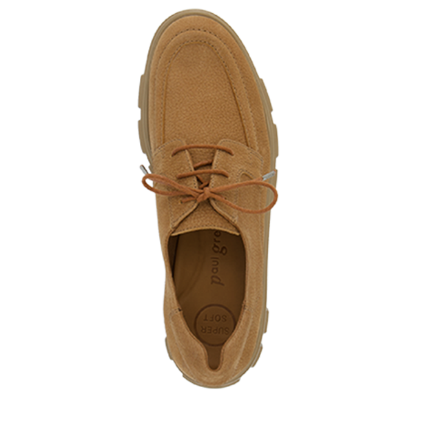 Paul Green 1172-038 lace-up shoes in beige