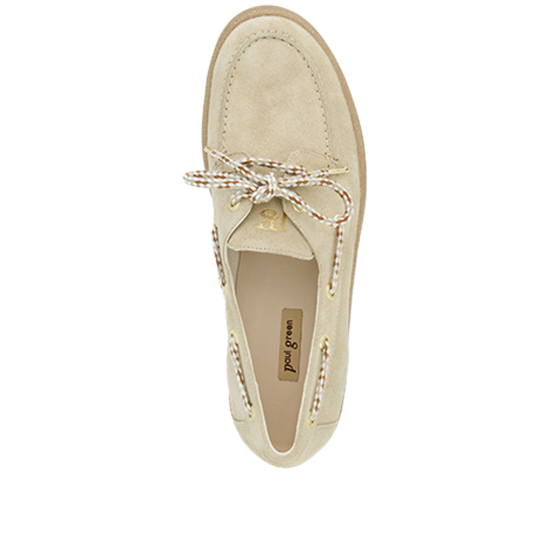 Paul Green 1185-018 lace-up shoes in beige