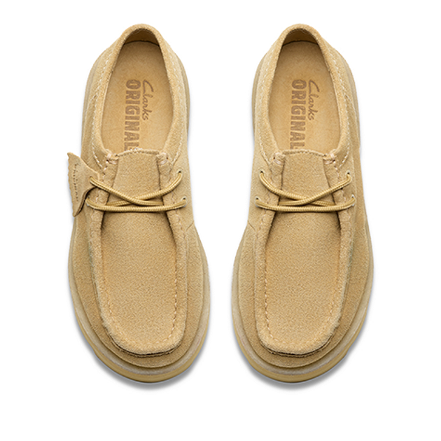 Clarks Meare Walla 26183785 4 Lace-Up Shoes in Beige