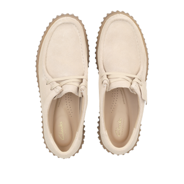 Clarks Torhill Bee 26183642 4 Schnürschuhe in beige