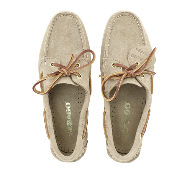 Sebago PORTLAND ARTISAN Lace-Up Shoes in Beige