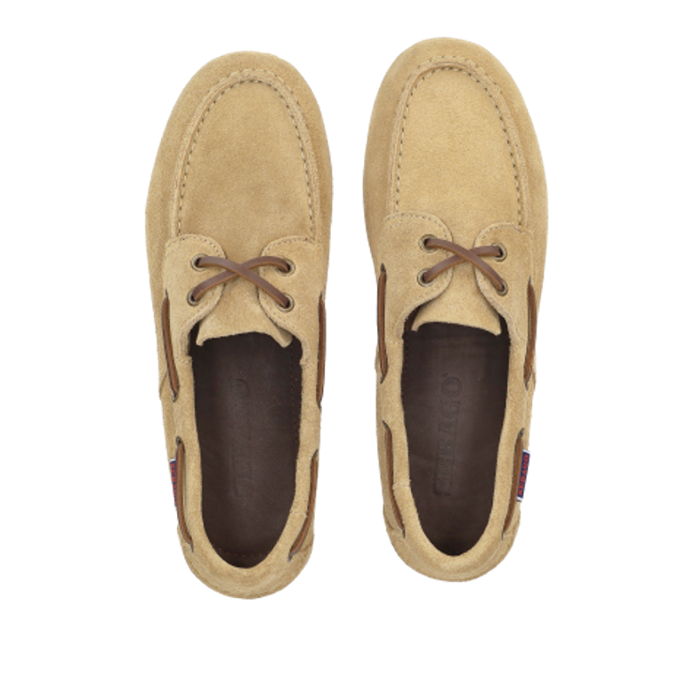 Sebago OWEN Lace-Up Shoes in Beige