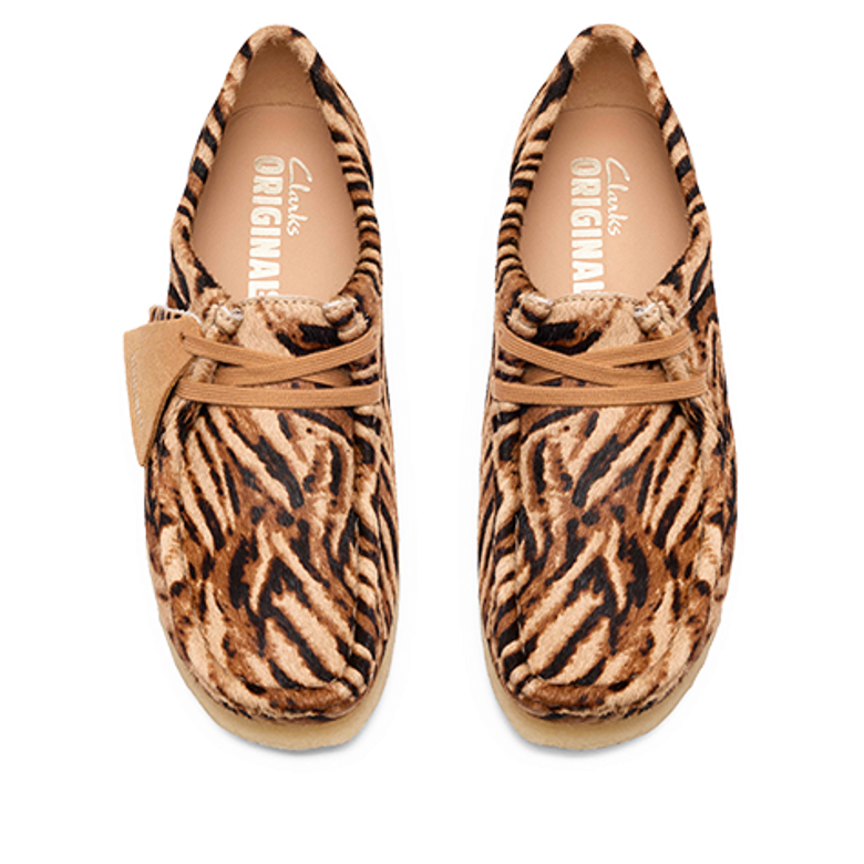 Clarks Wallabee 26185595 4 Lace-up shoes in beige