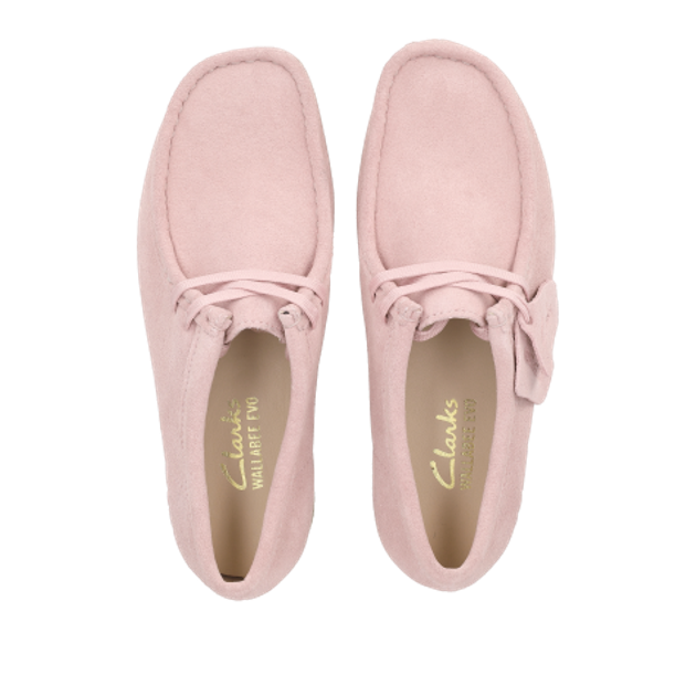 Clarks WallabeeEVOSh 26184536 4 lace-up shoes in rose
