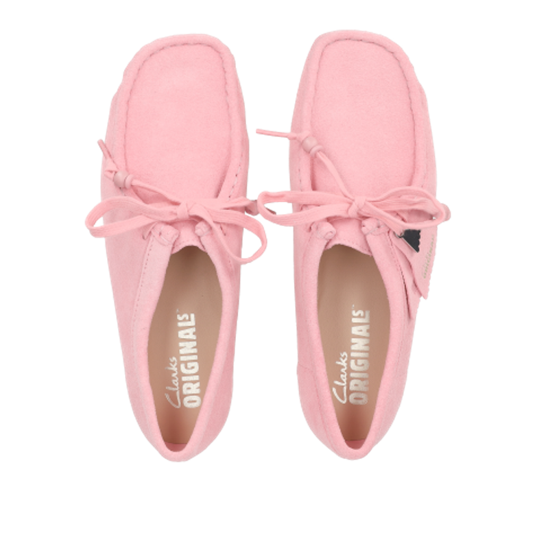 Clarks Wallabee. 26183809 4 Lace-up shoes in rose