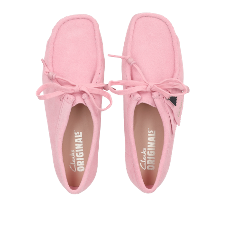 Clarks Wallabee. 26183809 4 Schnürschuhe in rose