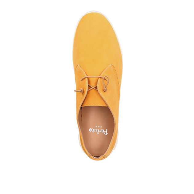 Perlato 11397 SAFRON lace-up shoes in yellow
