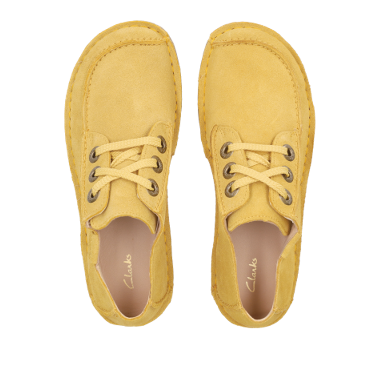 Clarks Funny Dream 26170407 Lace-up shoes in yellow