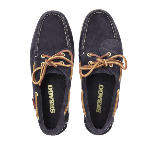 Sebago PORTLAND ARTISAN Lace-Up Shoes in Blue