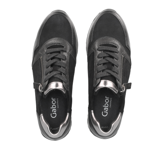 Gabor 6.528.37_7 sneaker in black