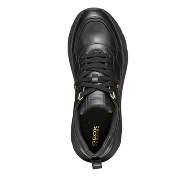 GEOX DIAMANTA sneaker in black