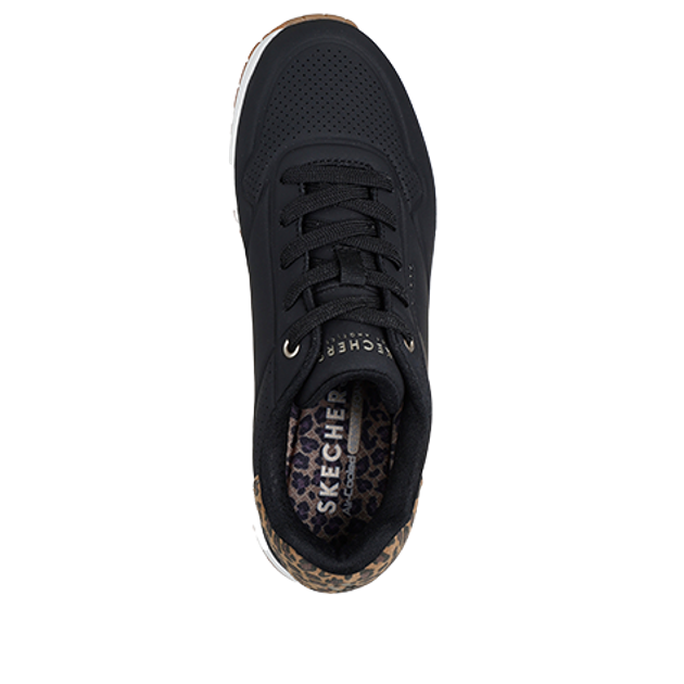 Skechers 177093 BKLD UNO sneaker in black