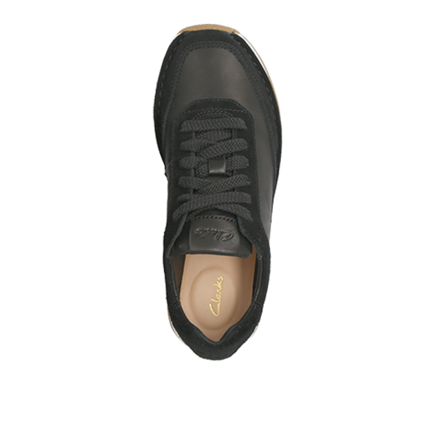 Clarks CraftRun Lace 26163558 4 sneaker in black