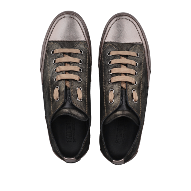 Candice Cooper ROCK PATCH Sneaker in schwarz