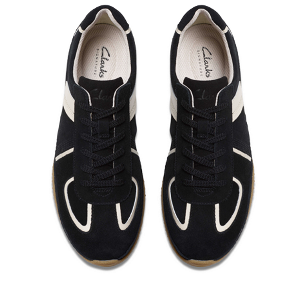 Clarks Meridor Lo 26183162 4 sneaker in black