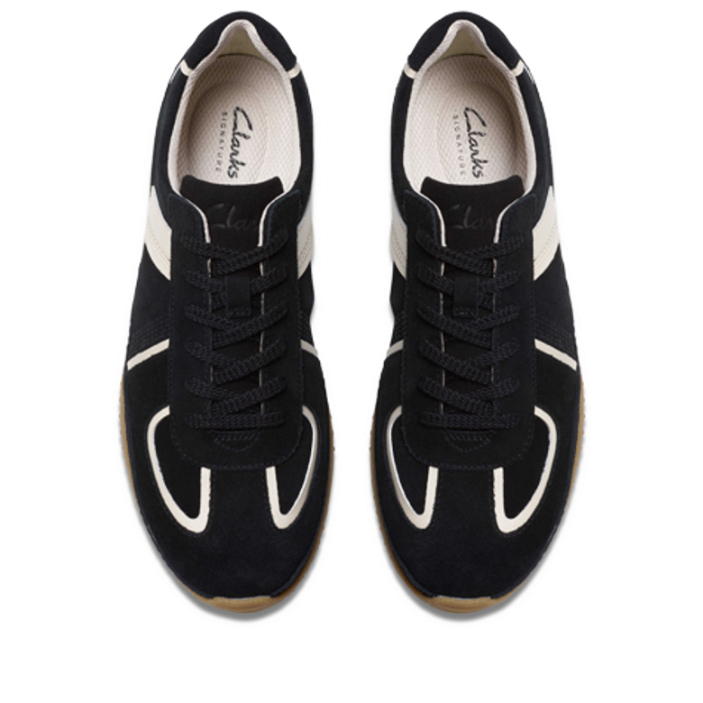 Clarks Meridor Lo 26183162 4 sneaker in black