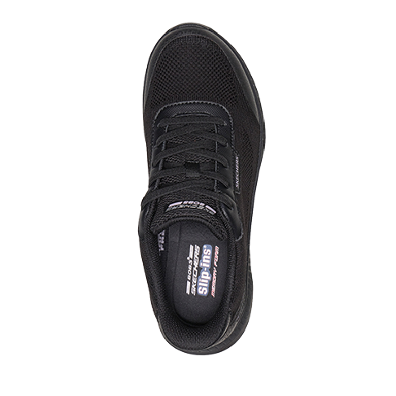 Skechers 117744 BBK BOBS SQUAD 4 Sneaker in schwarz