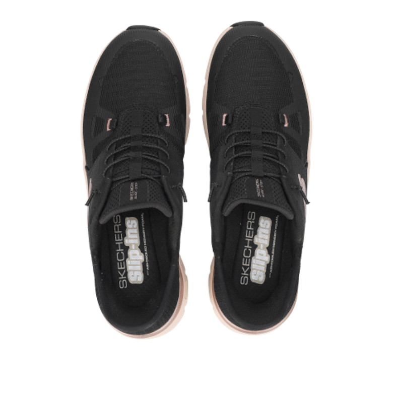 Skechers 150438 BKRG GLIDE STEP PRO sneaker in black