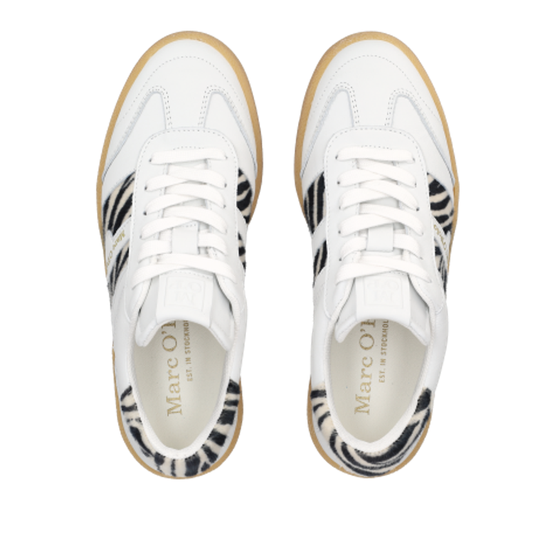 Marc O' Polo COURT W 5AF sneaker in white