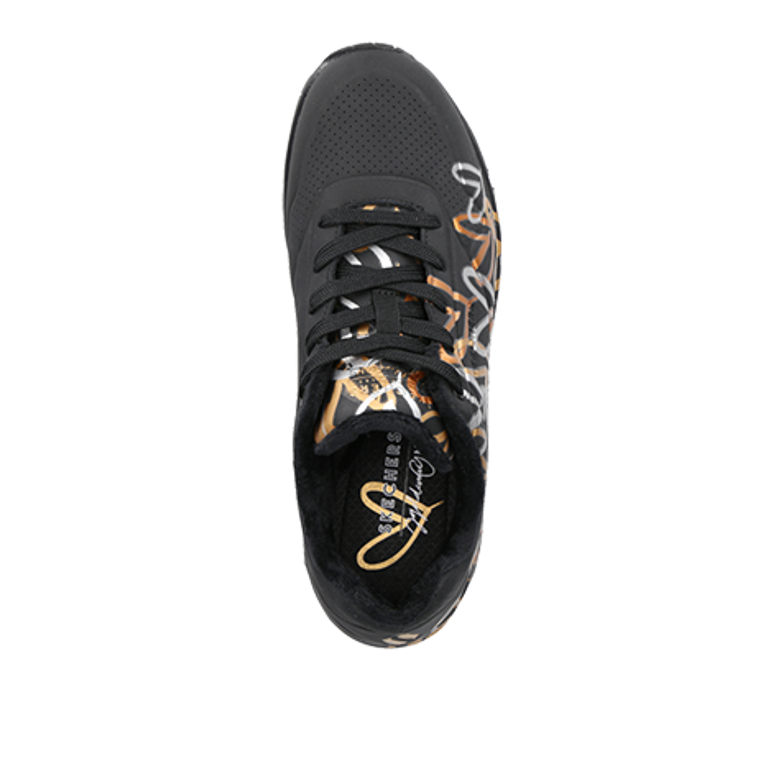 Skechers UNO - METALLIC LOVE Sneaker in black
