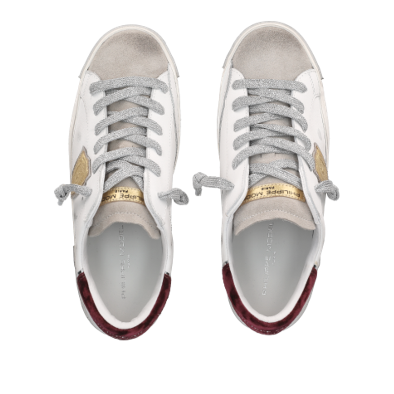 Philippe Model PRSX LOW sneaker in white