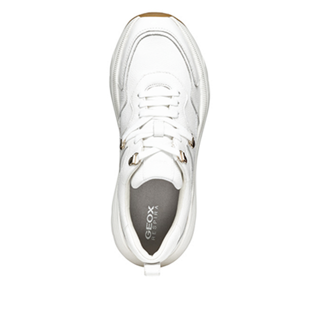 GEOX DIAMANTA sneaker in white