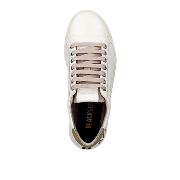 Blackstone RL86 WHITE BIRCH CAMEO sneaker in white