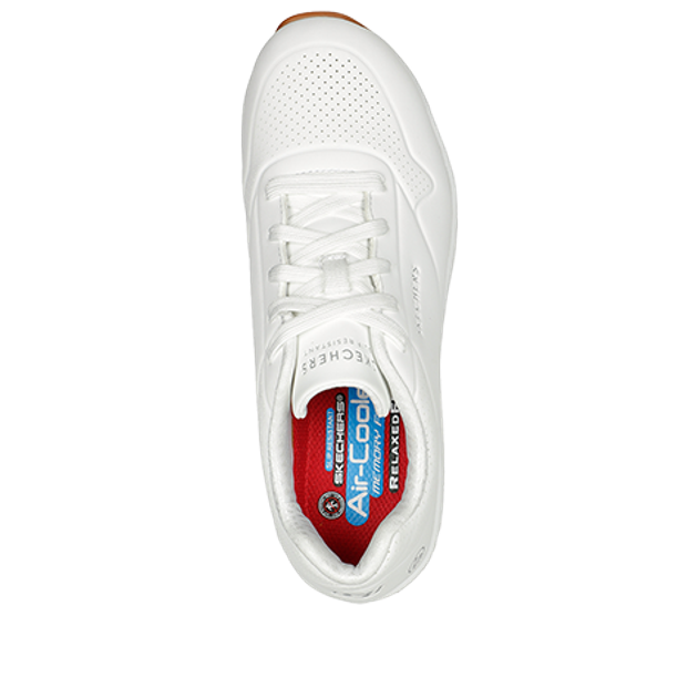Skechers UNO sneaker in white