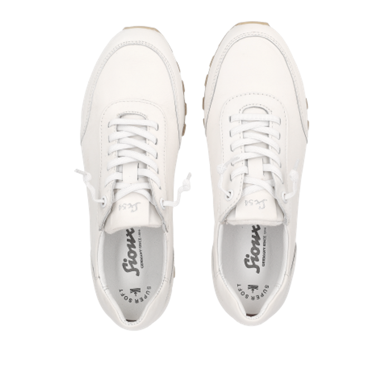 Sioux 4142030 SNEJANA-700 sneaker in white
