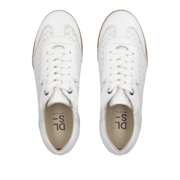 DL Sport 6258 833 BIANCO Sneaker in white