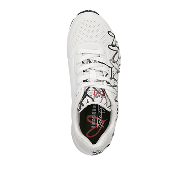 Skechers UNO SPREAD THE LOVE sneaker in white