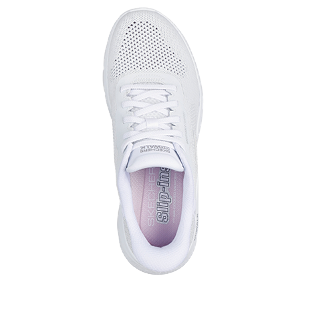 Skechers 125503 WHT GO WALK FLEX sneaker in white