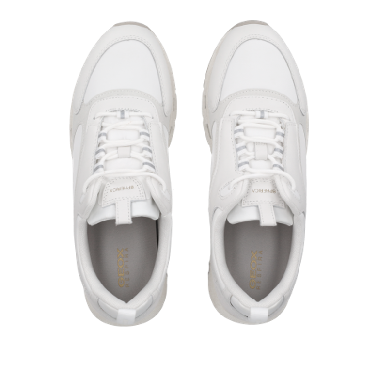 GEOX SPHERICA ECUB sneaker in white