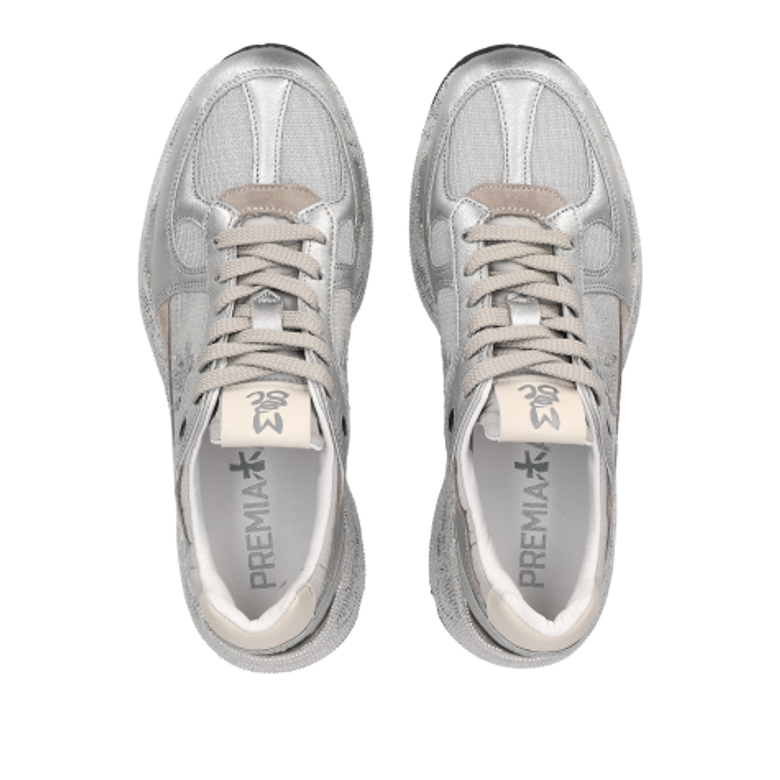 Premiata MASE 7093 sneaker in silver