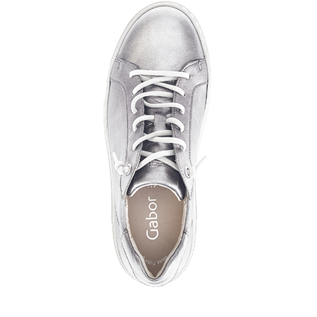 Gabor 3.212.60 sneaker in silver