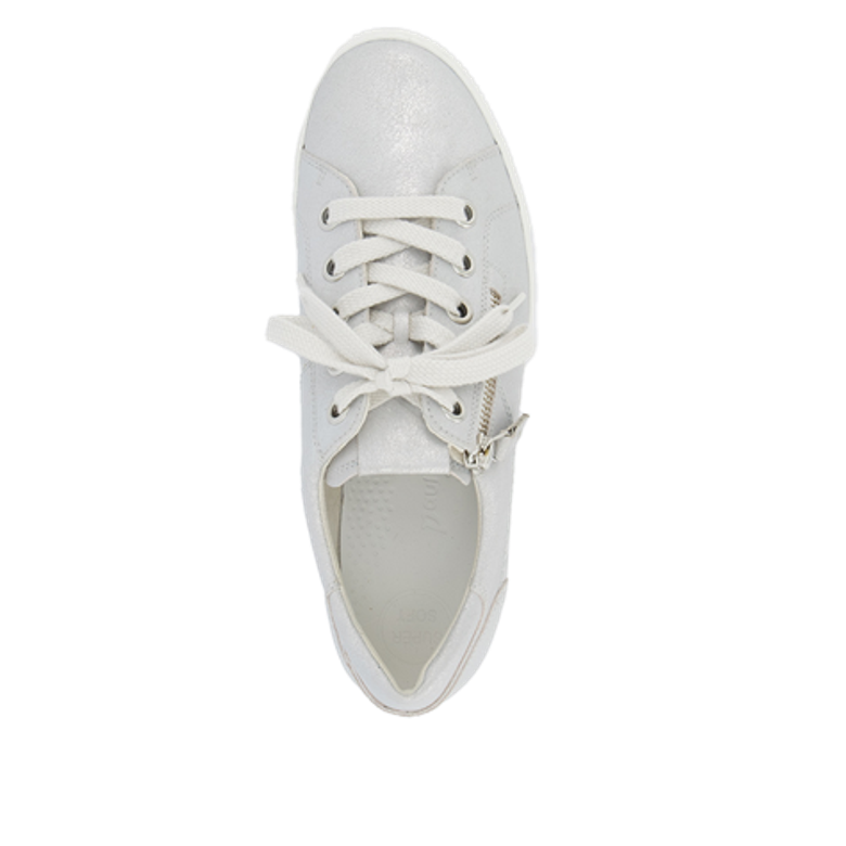 Paul Green 4940-197 sneaker in silver