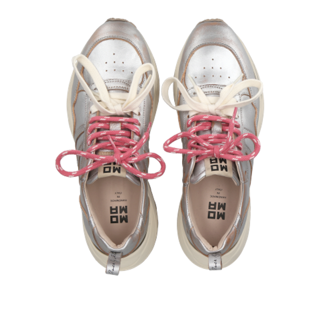 Moma 70401A-CFCF sneaker in silver