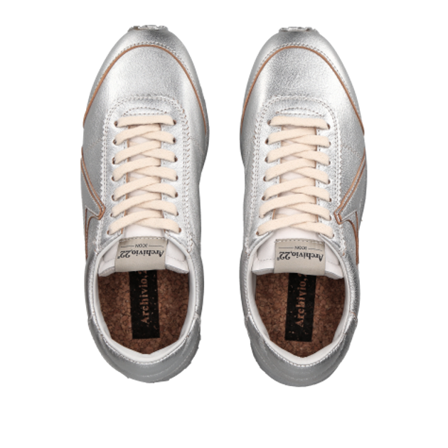 Archivio 22 ICON VINTAGE sneaker in silver