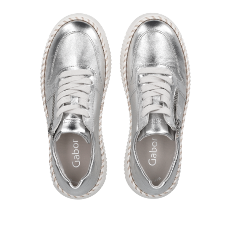 Gabor 3.241.61_6 sneaker in silver