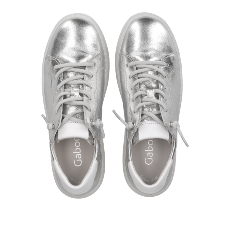 Gabor 3.342.51_6 sneaker in silver