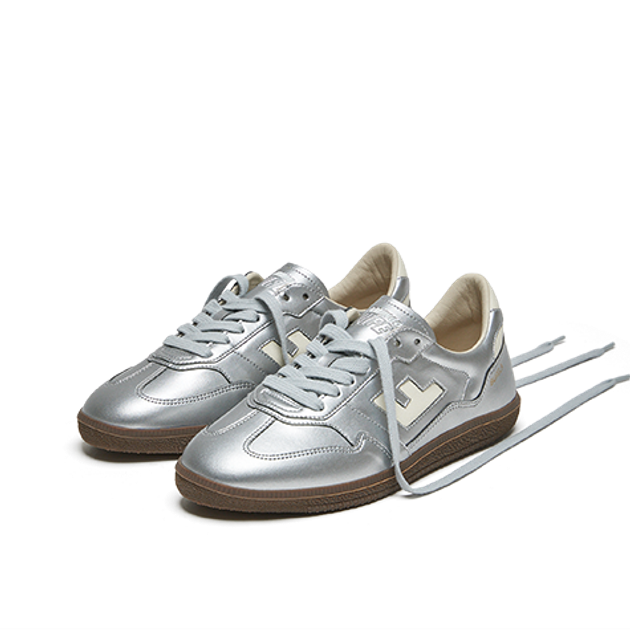 Flamingos' Life BURELA SLIM sneaker in silver