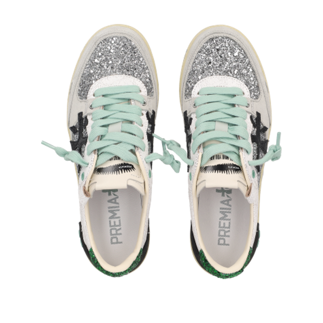 Premiata BSKTCLAYD 8165 sneaker in silver