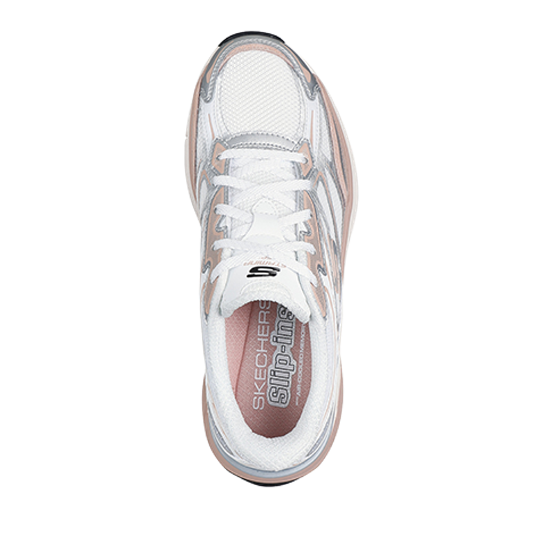 Skechers 150710 WSLP STAMINA sneaker in silver