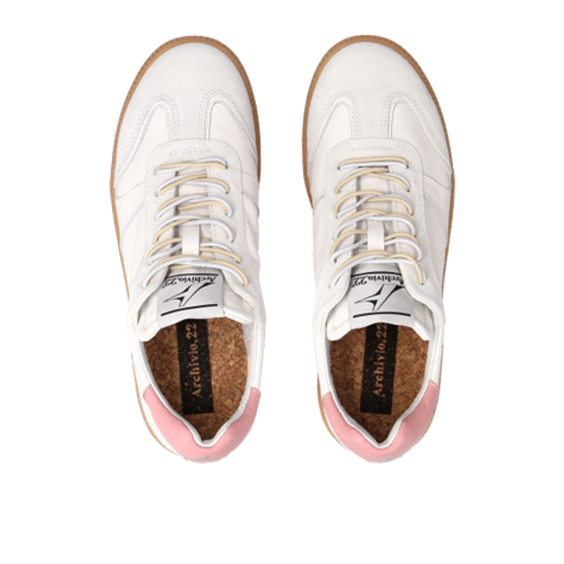 Archivio 22 D-LACE sneaker in white