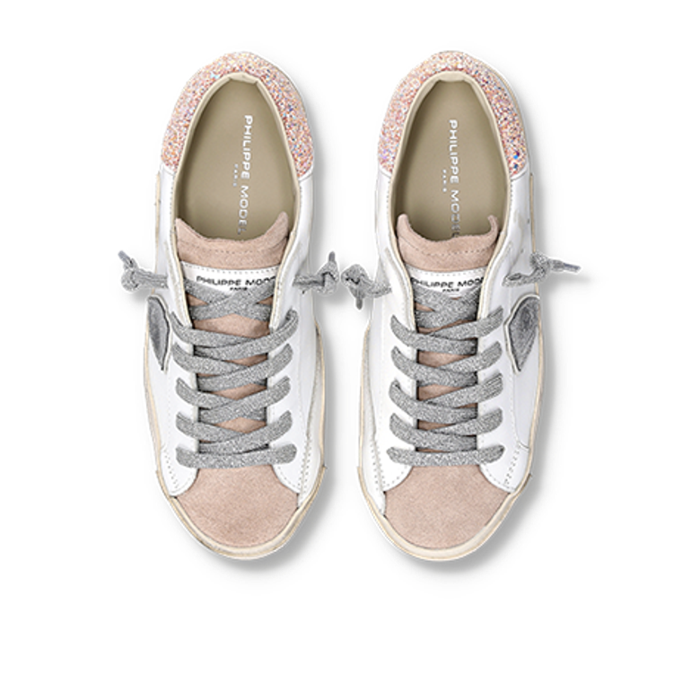 Philippe Model PRSX LOW sneaker in white