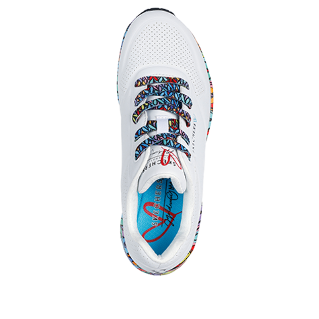 Skechers 177918 WMLT UNO sneaker in white
