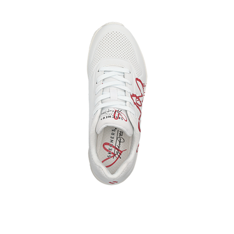 Skechers UNO sneaker in white