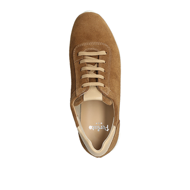 Perlato 11395 MONKS sneaker in brown